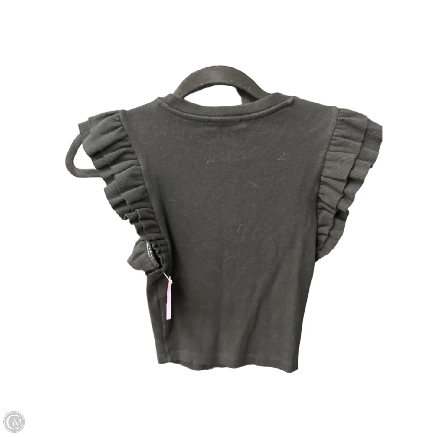 Top Sleeveless By Zara In Black, Size: S