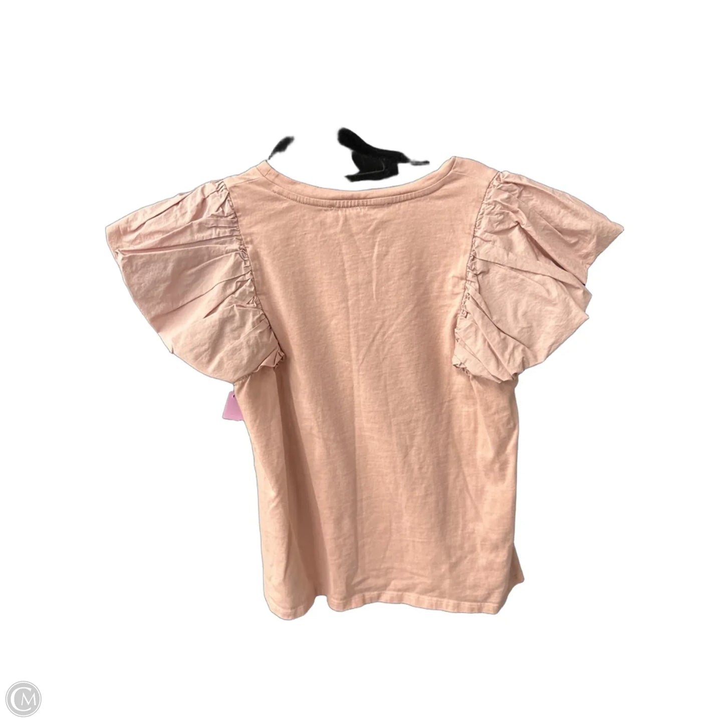 Top Short Sleeve By English Factory In Pink, Size: S