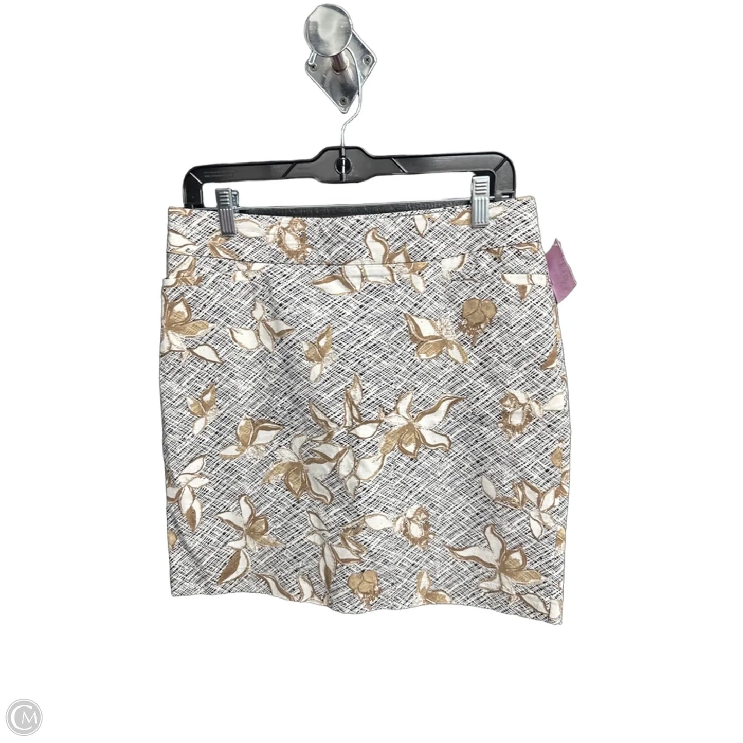 Skirt Mini & Short By Chicos In Floral Print, Size: 6