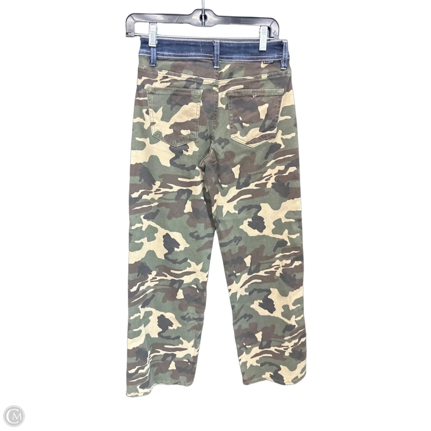 Jeans Wide Leg By Risen In Camouflage Print, Size: 0