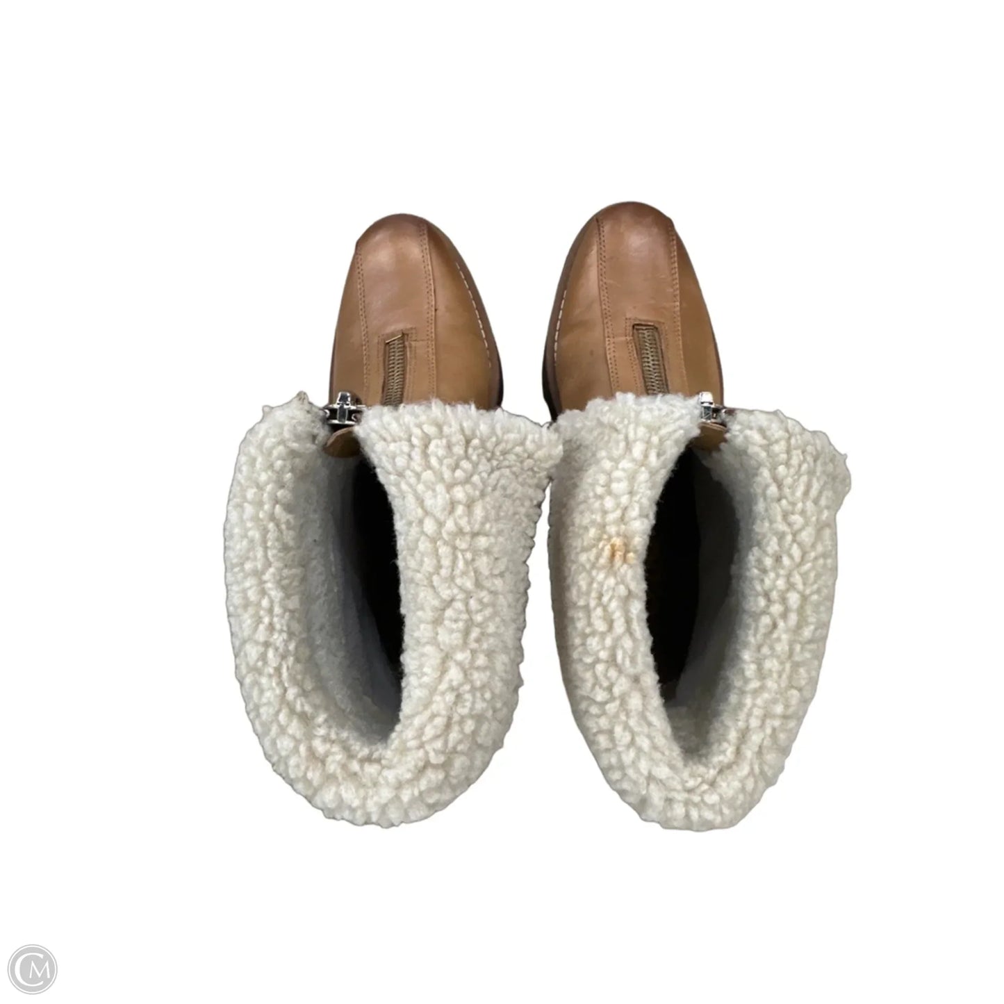 Boots Ankle Flats By Sam Edelman In Brown, Size: 6.5