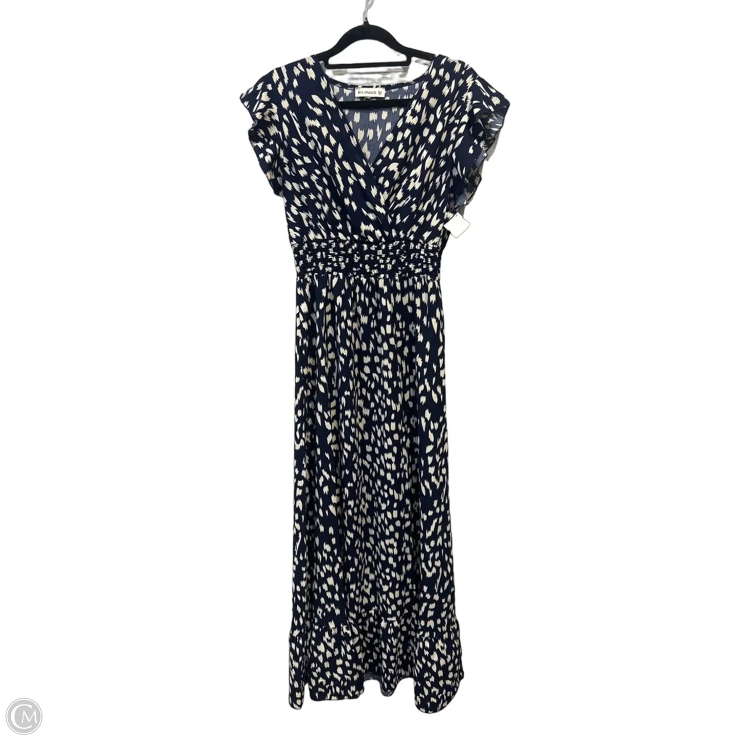 Dress Casual Maxi By Clothes Mentor In Navy, Size: S
