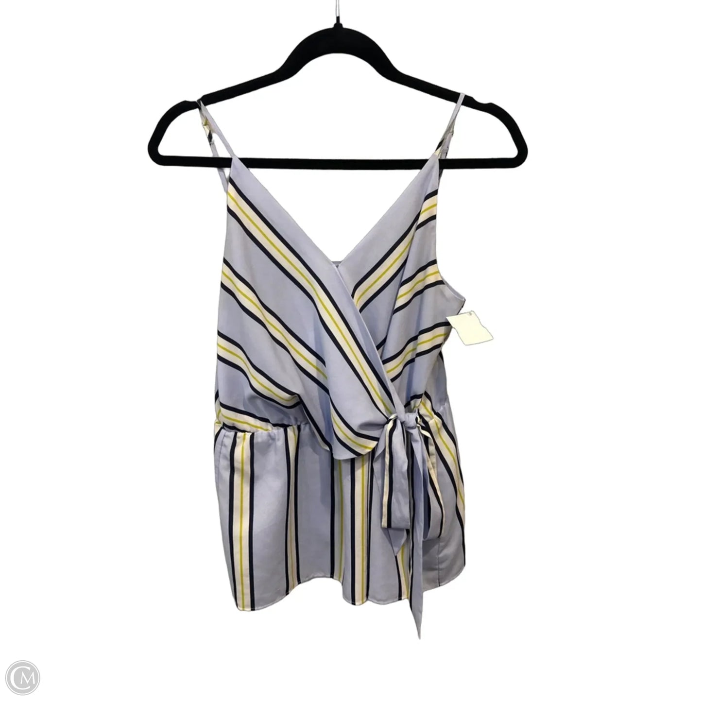 Top Sleeveless By Banana Republic In Striped Pattern, Size: S