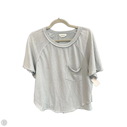 Top Short Sleeve By &merci In Grey, Size: S
