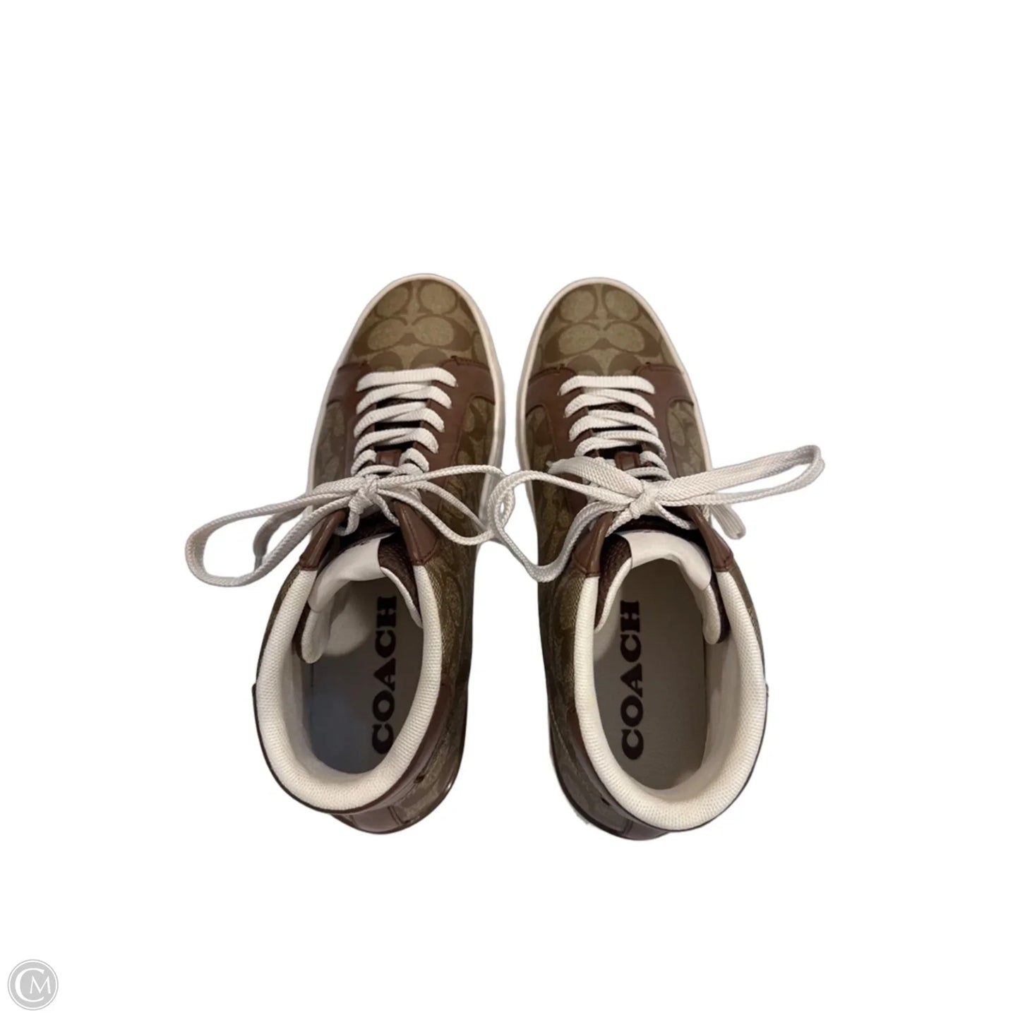Shoes Designer By Coach In Brown, Size: 11.5