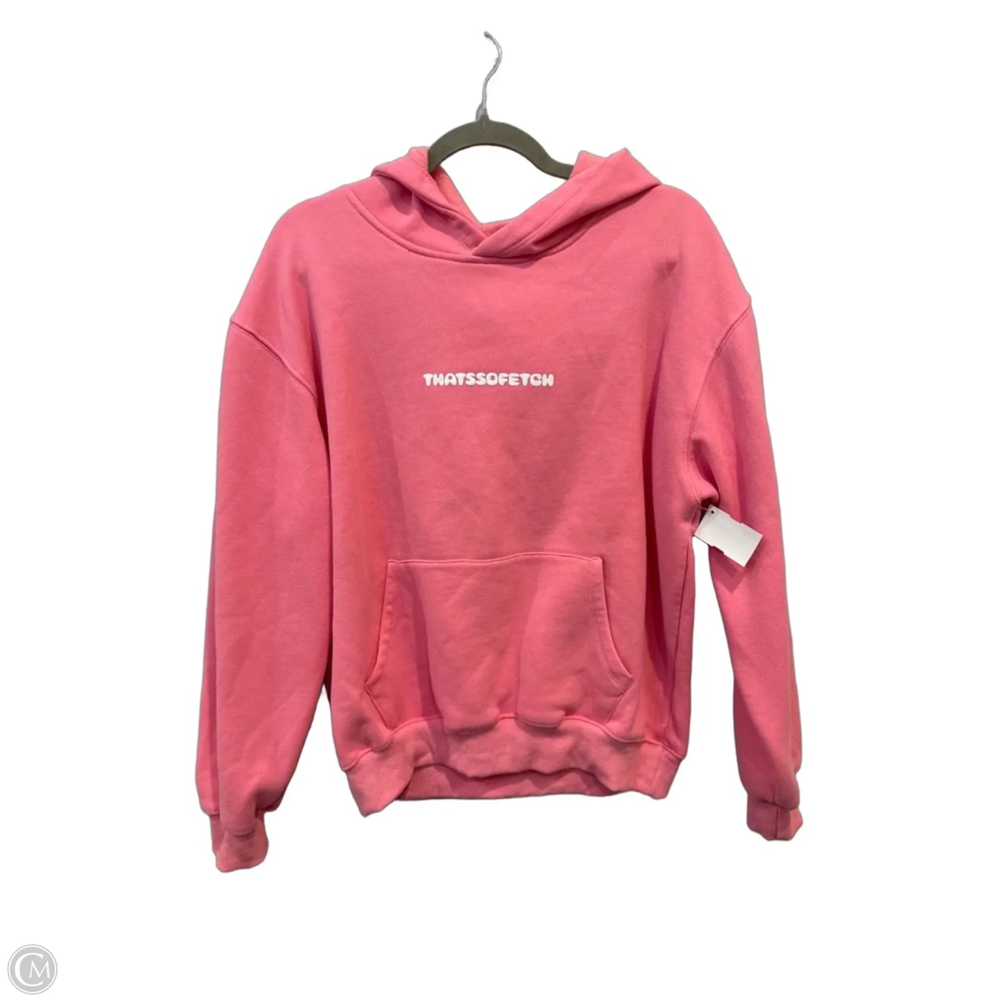 Sweatshirt Hoodie By Clothes Mentor In Pink, Size: Xs