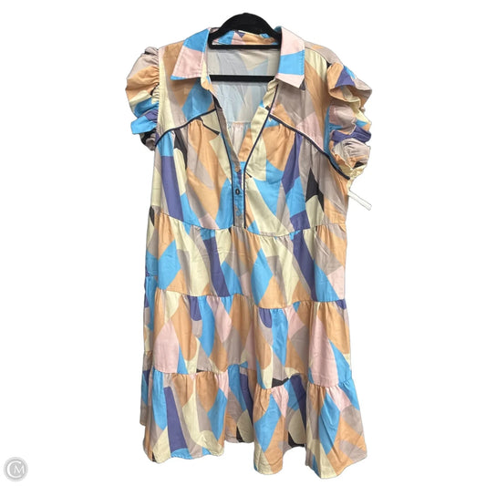 Dress Casual Short By Clothes Mentor In Multi-colored, Size: L