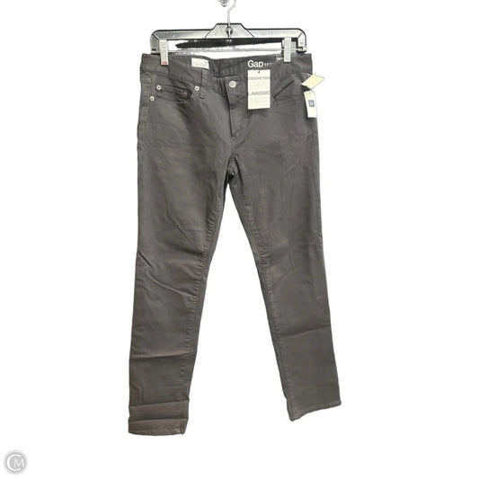 Jeans Straight By Gap In Black, Size: 6