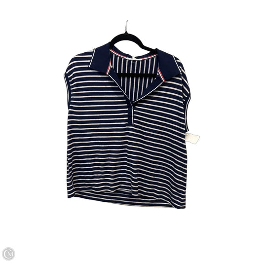 Top Sleeveless By Jane And Delancey In Striped Pattern, Size: L