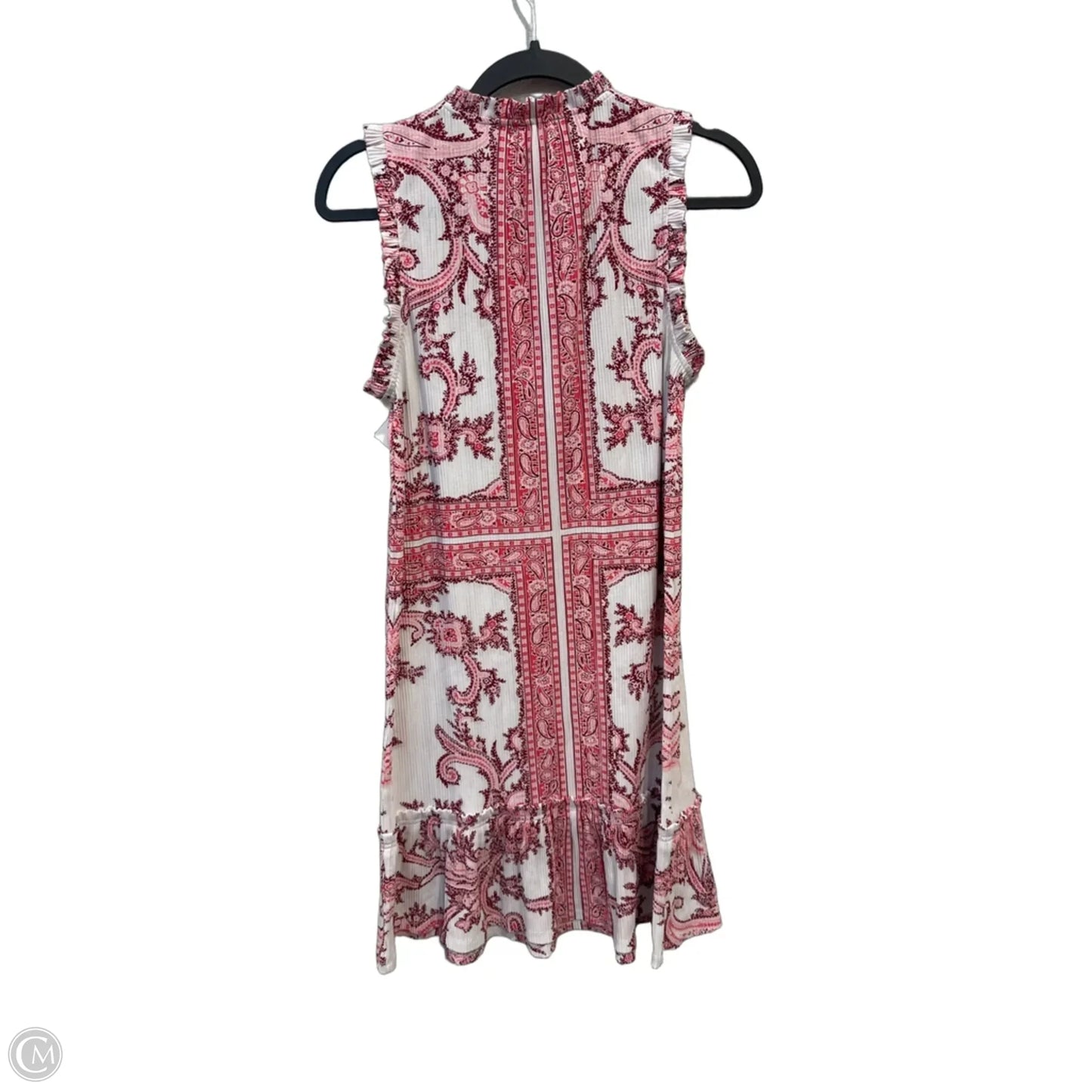 Dress Casual Short By Michael By Michael Kors In Pink & Red, Size: M