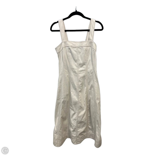 Dress Casual Midi By Ariat In Cream, Size: M