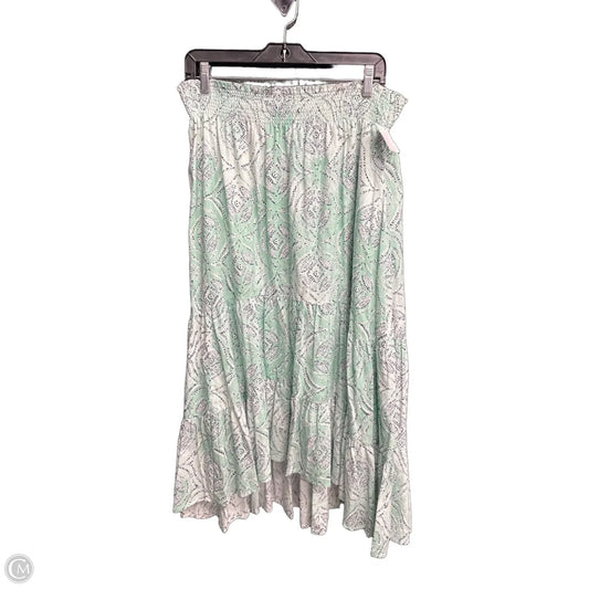 Skirt Maxi By Lc Lauren Conrad In Green, Size: 12