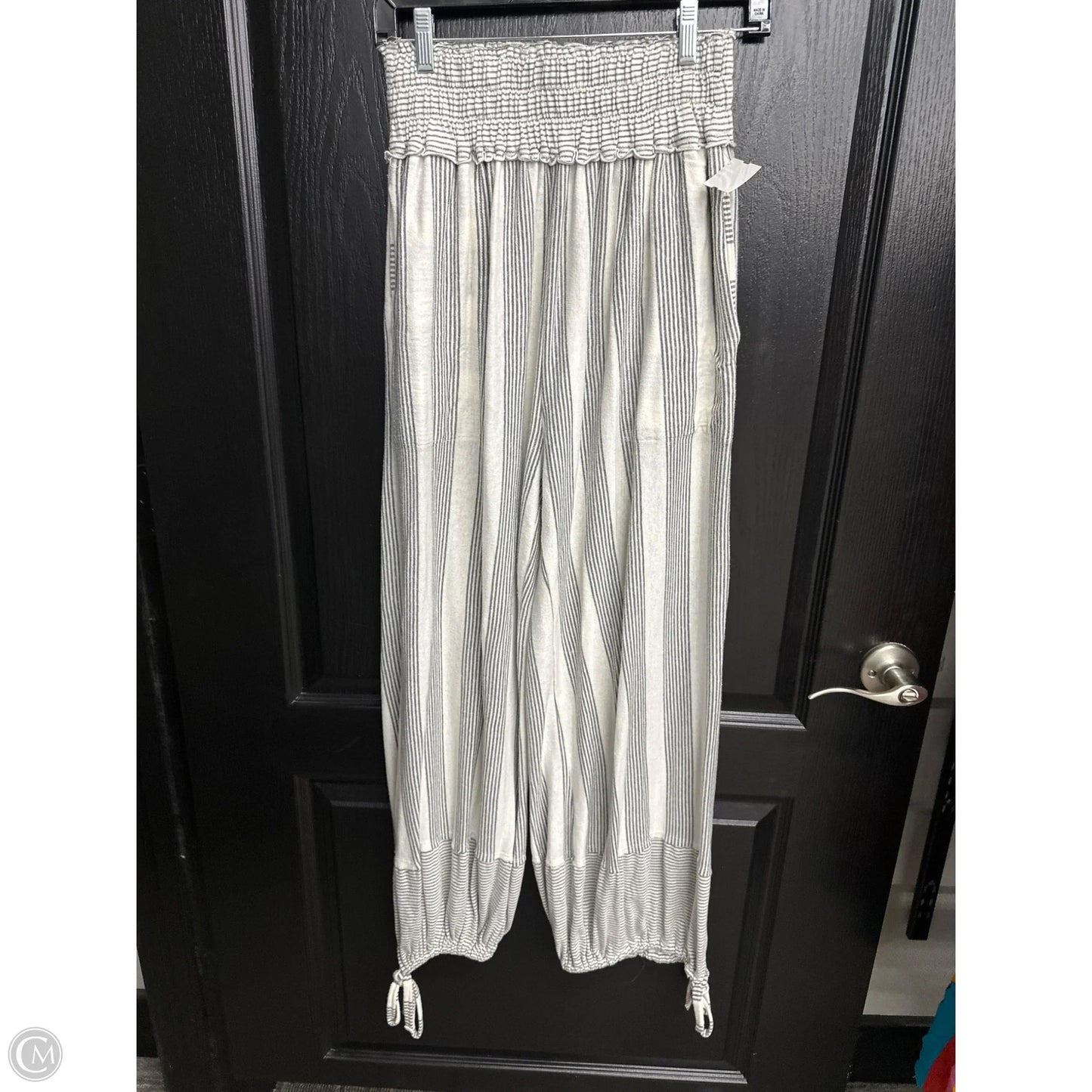 Pants Set 2pc By Free People In Striped Pattern, Size: 8
