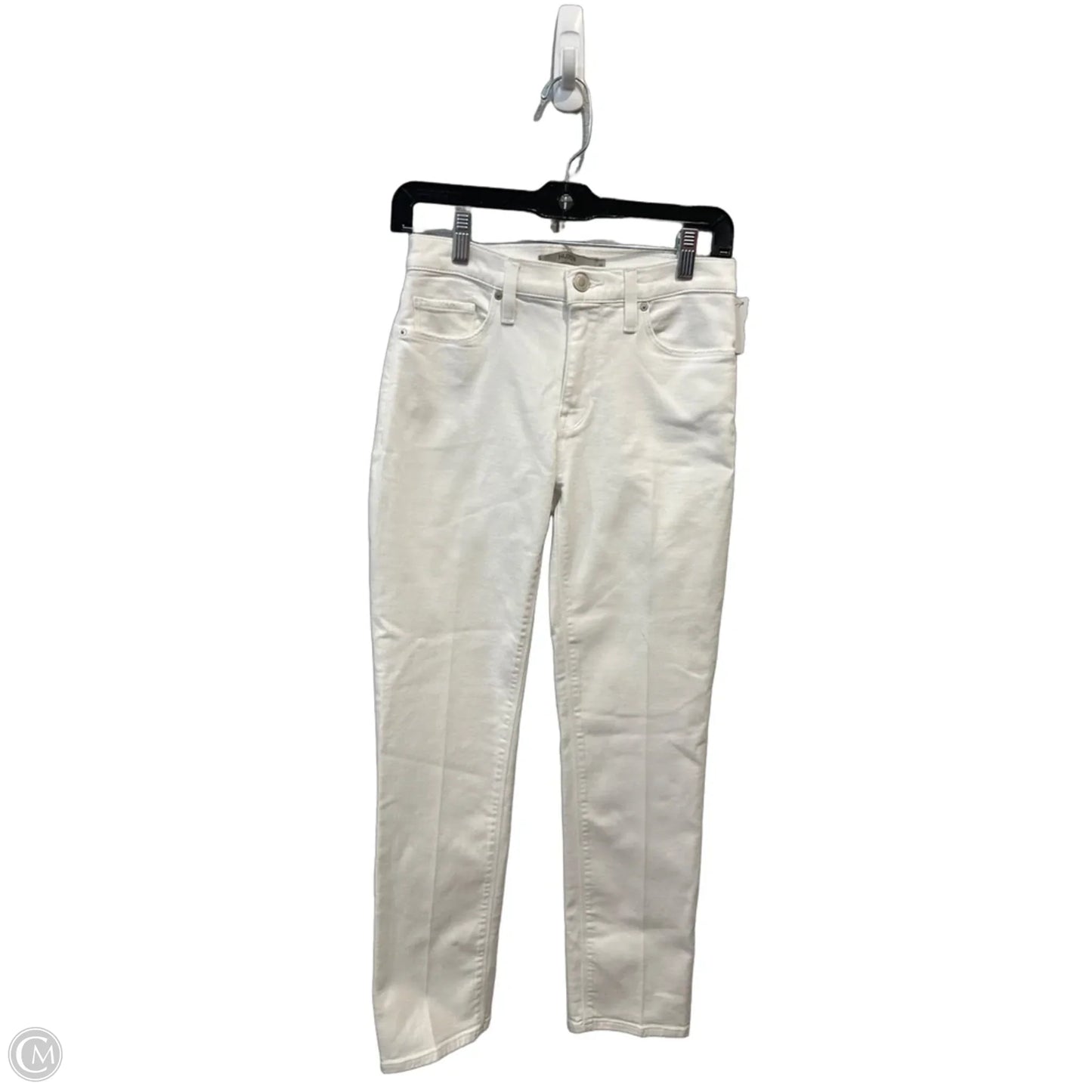 Jeans Straight By Hudson In White, Size: 2