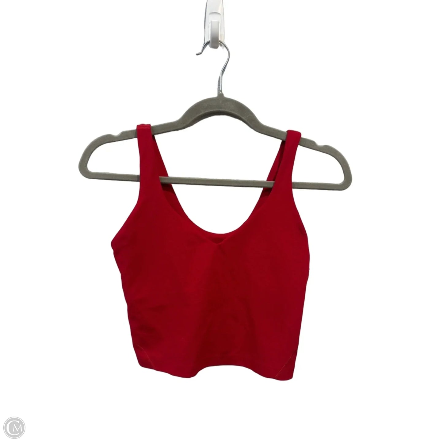 Athletic Tank Top By Lululemon In Red, Size: S