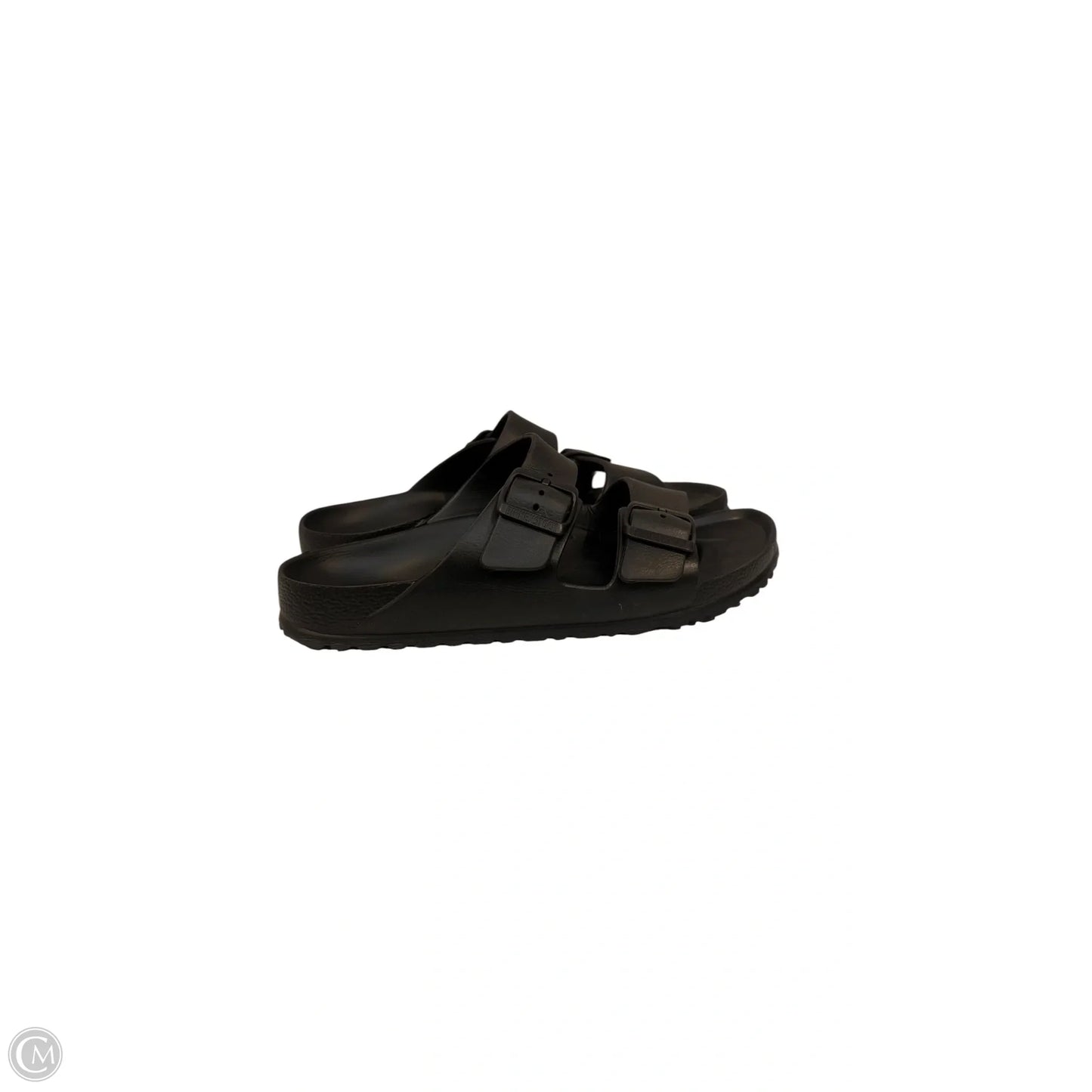 Sandals Flats By Birkenstock In Black, Size: 9