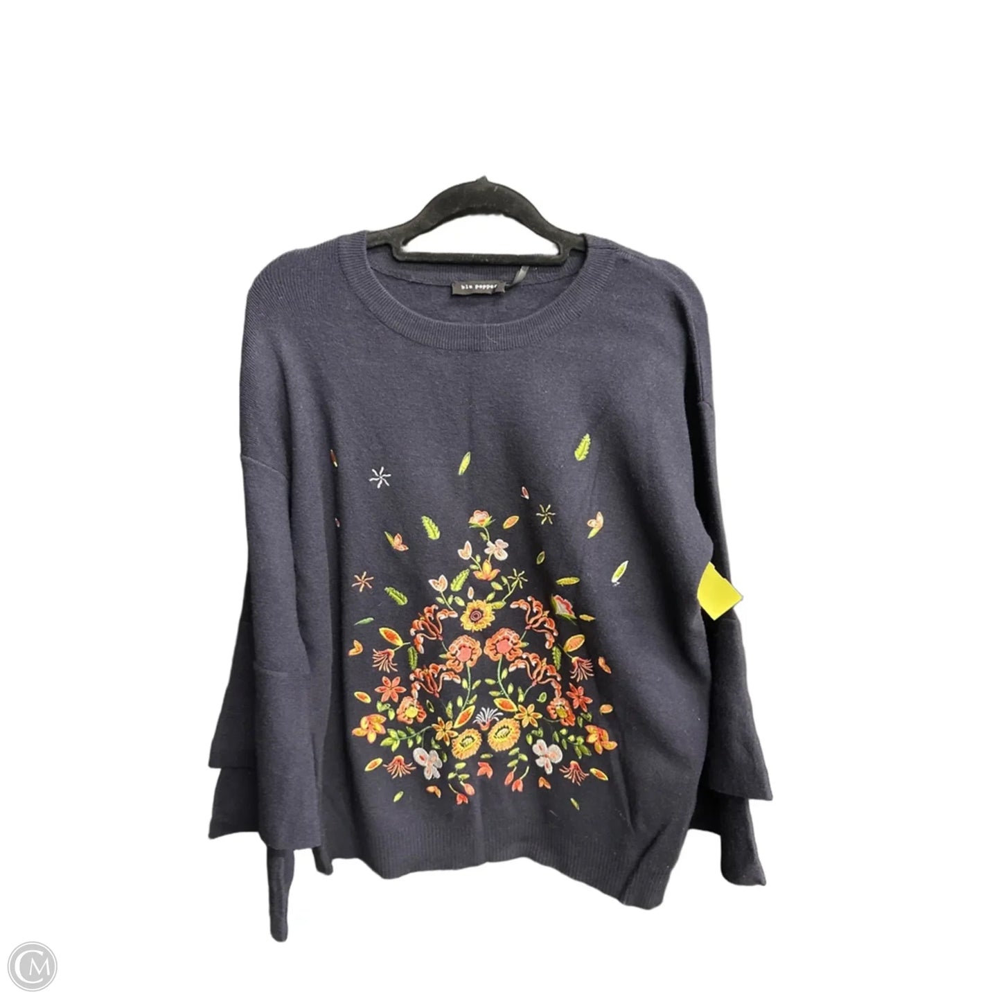 Sweater By Blu Pepper In Navy, Size: M