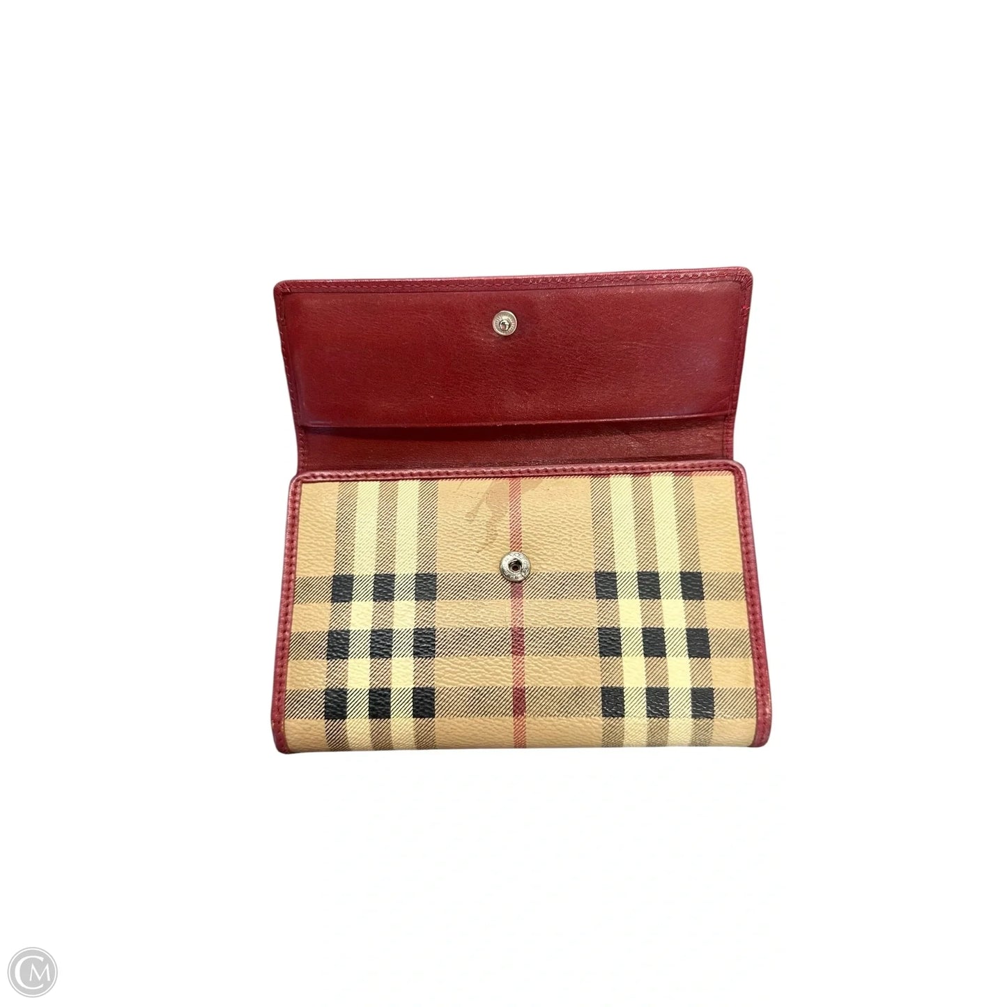 Wallet Luxury Designer By Burberry, Size: Small
