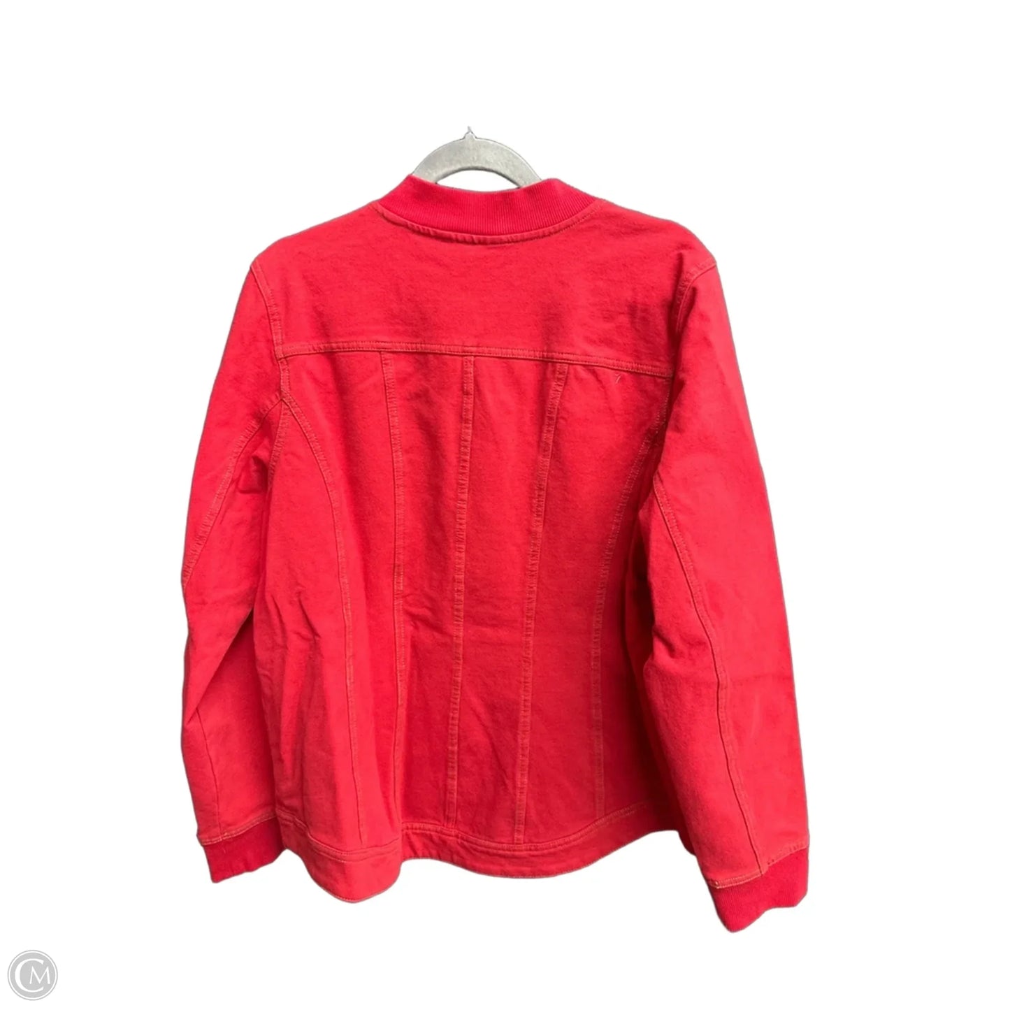 Jacket Shirt By D&co. In Red, Size: L
