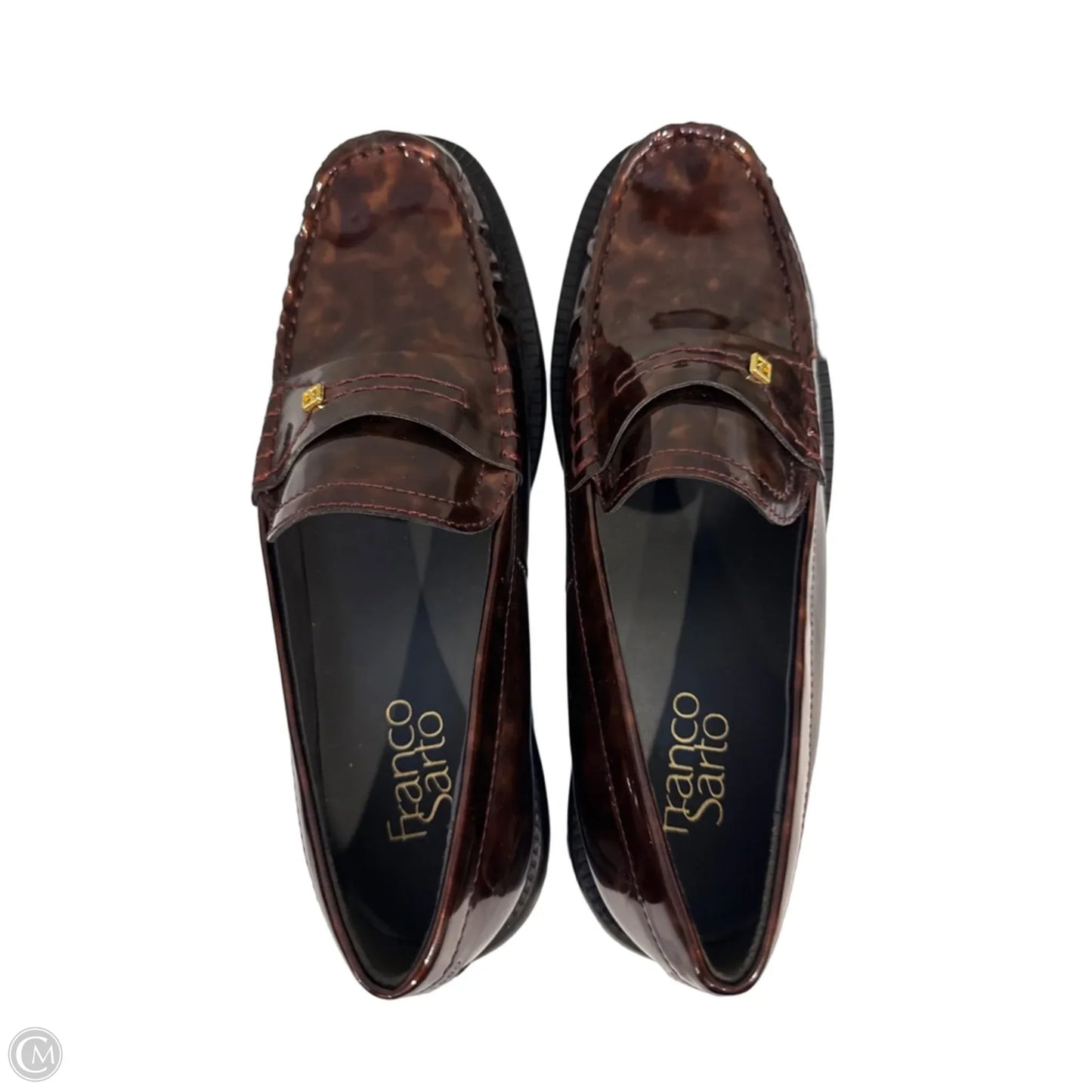 Shoes Flats By Franco Sarto In Brown, Size: 7.5