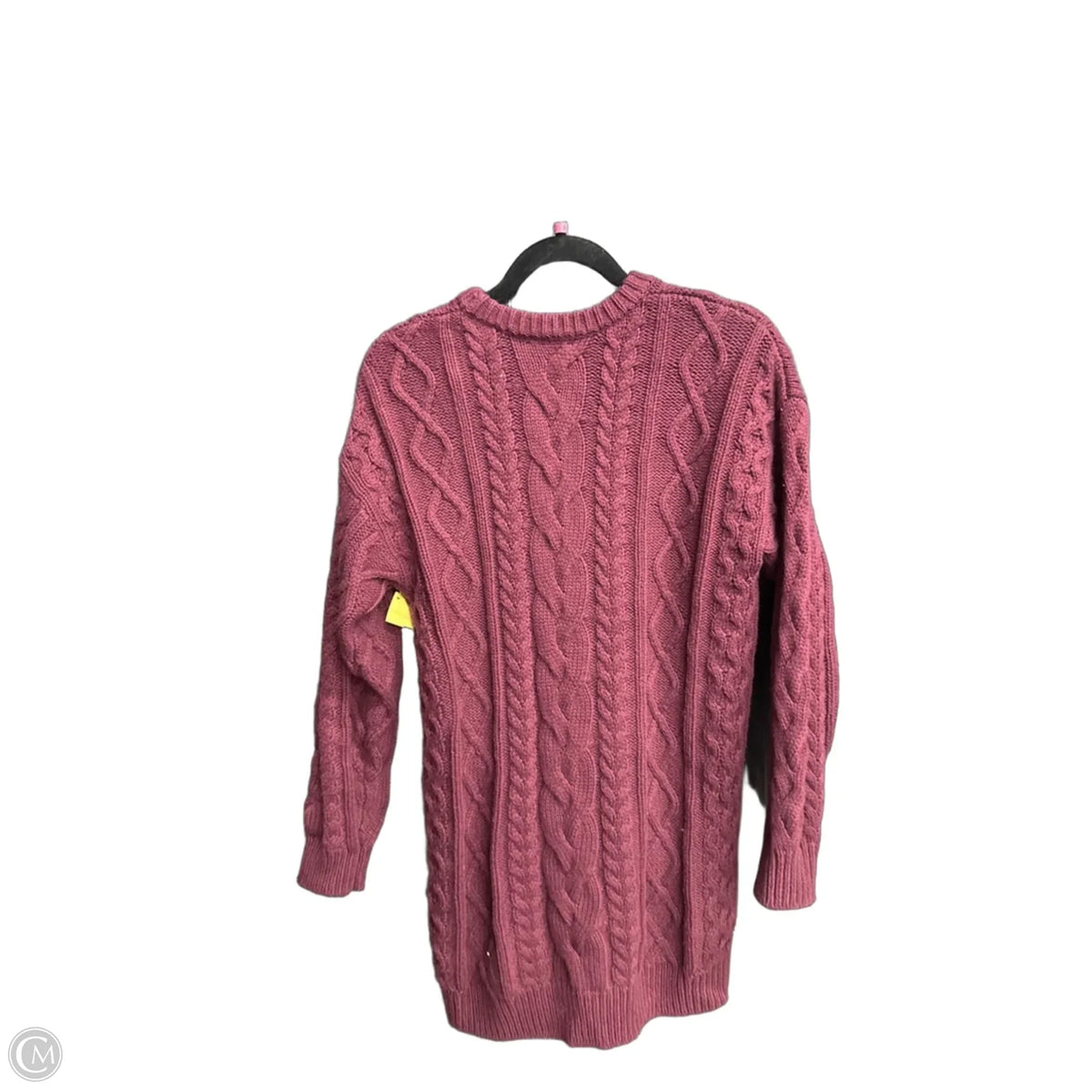 Sweater By Gap In Maroon, Size: Xsp