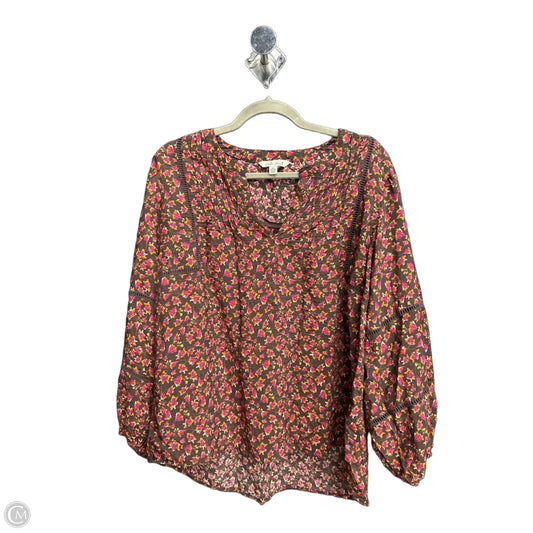 Top Long Sleeve By The Pioneer Woman In Multi-colored, Size: Xl
