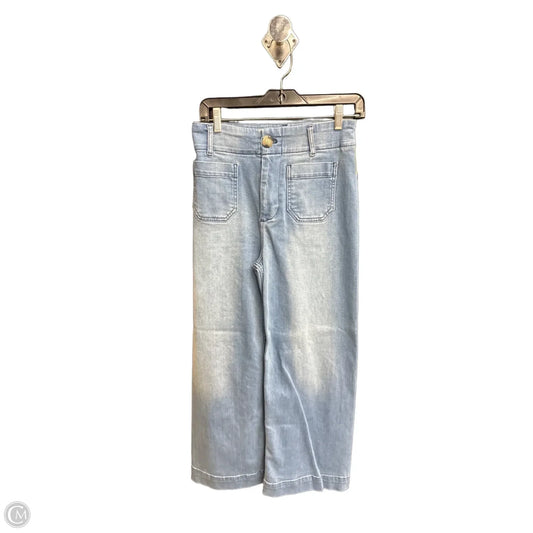 Jeans Wide Leg By Pilcro In Blue Denim, Size: 2
