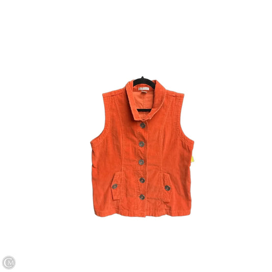Vest Other By Rebecca Malone In Orange, Size: S