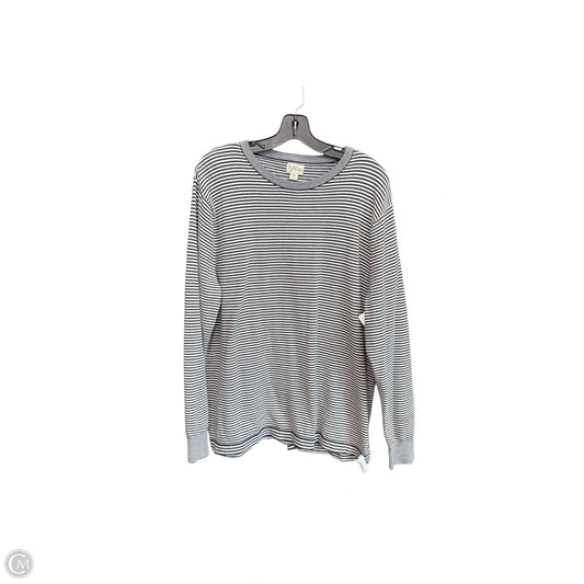 Top Long Sleeve By J. Crew In Striped Pattern, Size: Xl