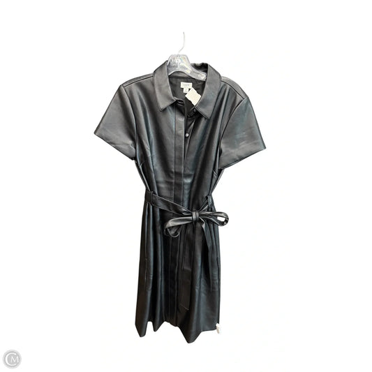 Dress Casual Midi By J. Crew In Black, Size: L
