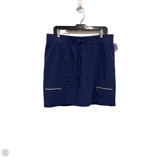 Athletic Skort By Zenergy By Chicos In Blue, Size: L