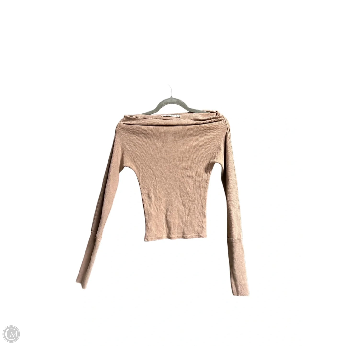 Top Long Sleeve By We The Free In Brown, Size: Xs
