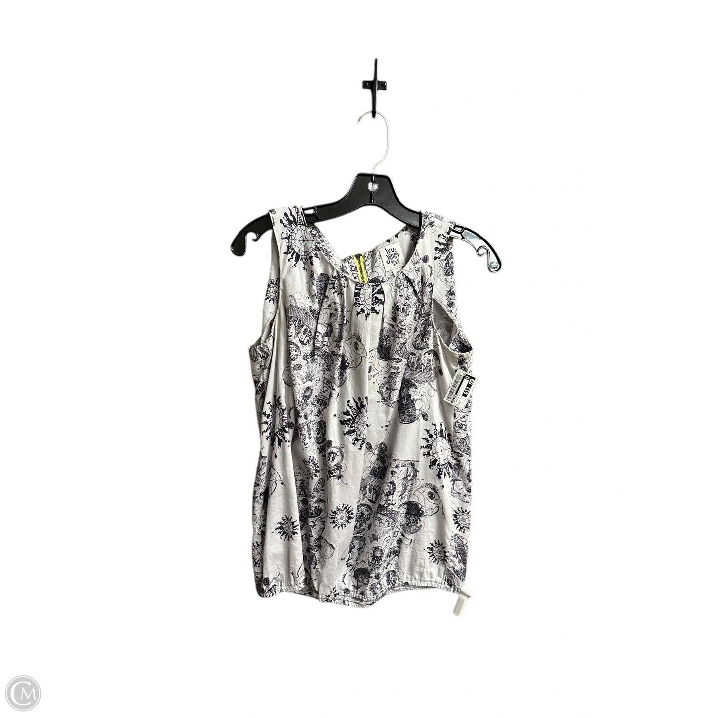 Top Sleeveless By Ivy Jane In Floral Print, Size: S
