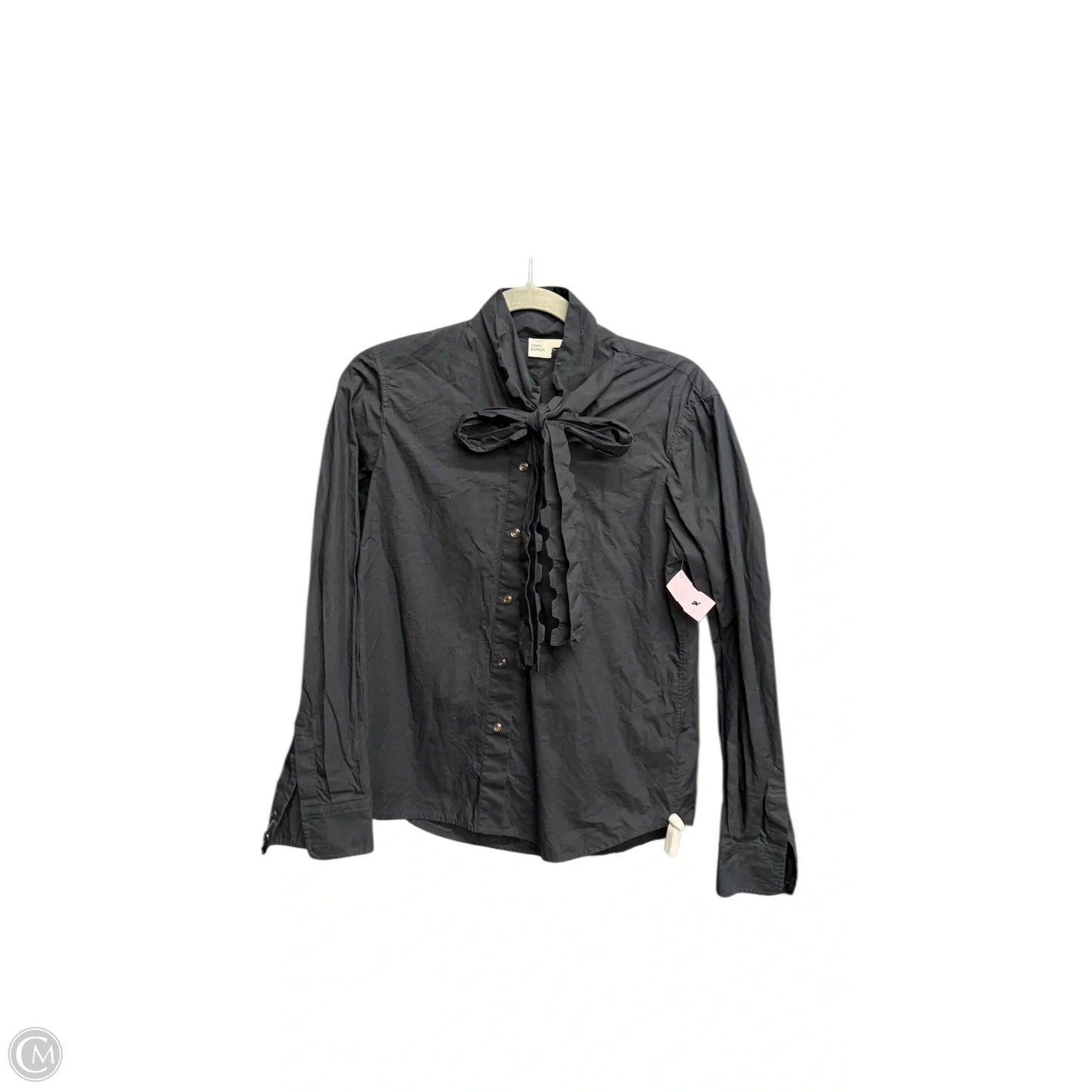 Top Long Sleeve Designer By Tory Burch In Black, Size: M