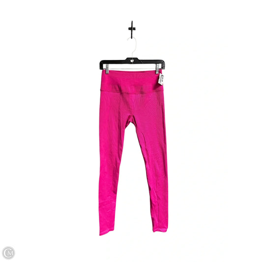 Athletic Leggings By Alo In Pink, Size: S