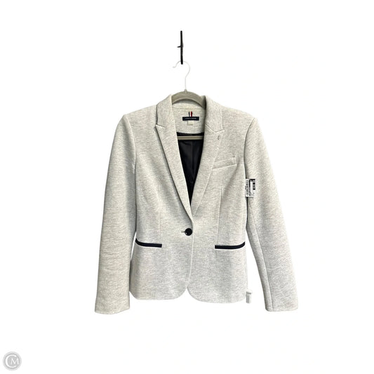 Blazer By Tommy Hilfiger In Grey, Size: Xs