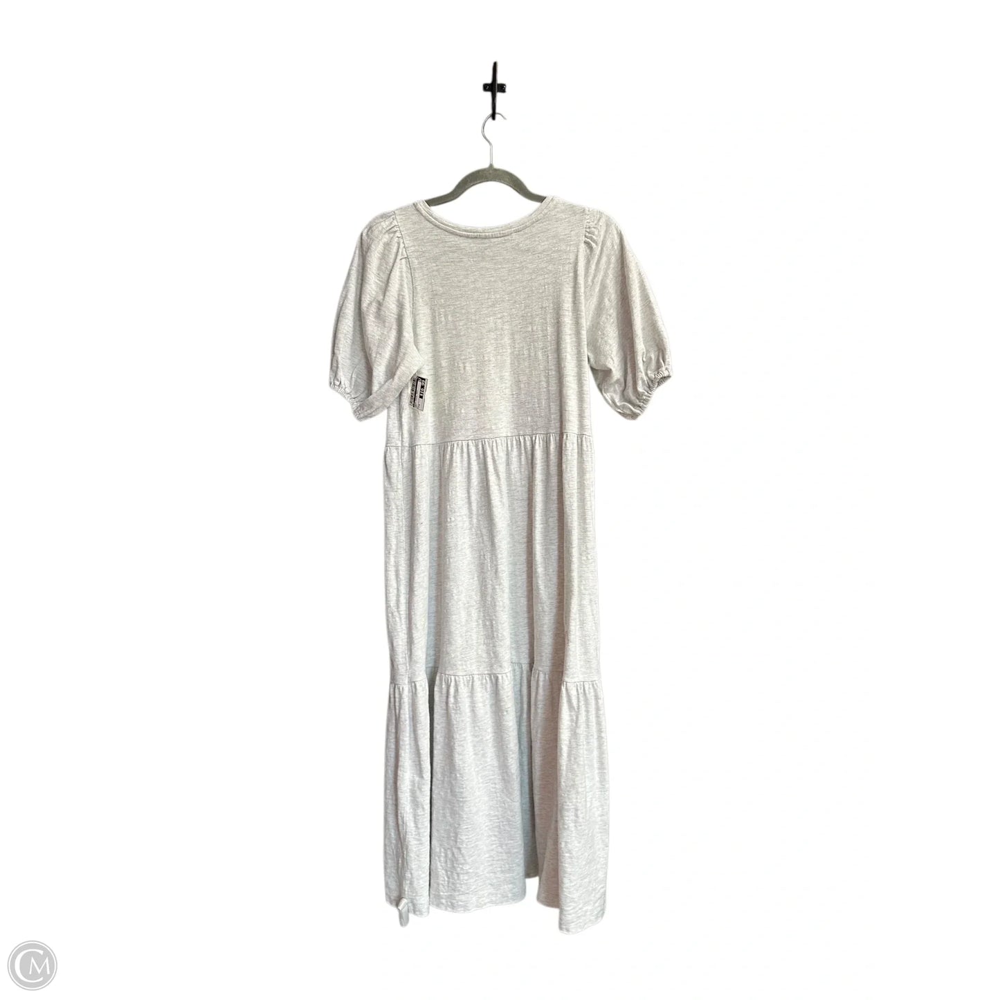 Dress Casual Maxi By Loft In Grey, Size: M