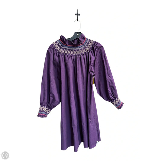 Dress Casual Short By Pomander Place In Purple, Size: M