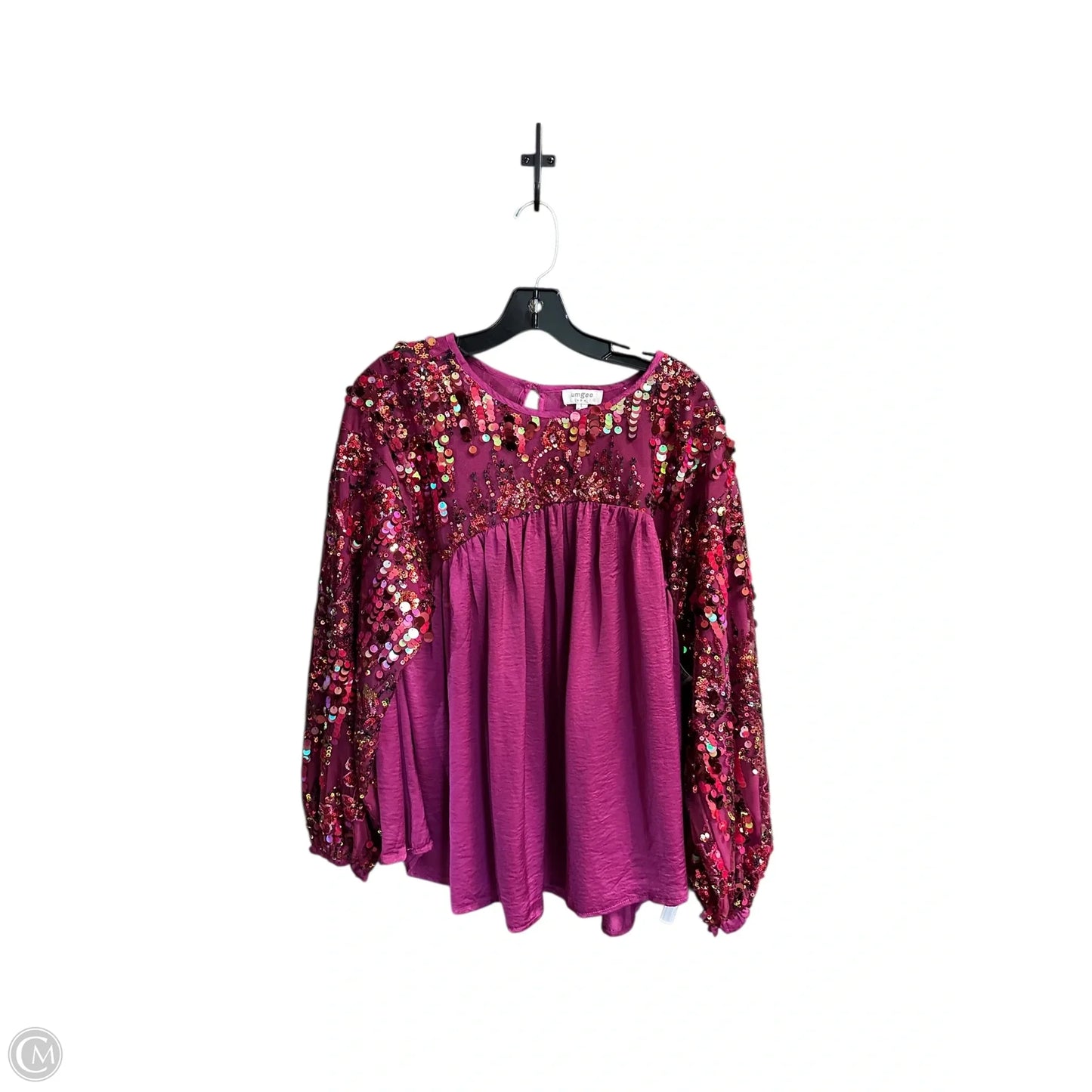 Top Long Sleeve By Umgee In Red, Size: L