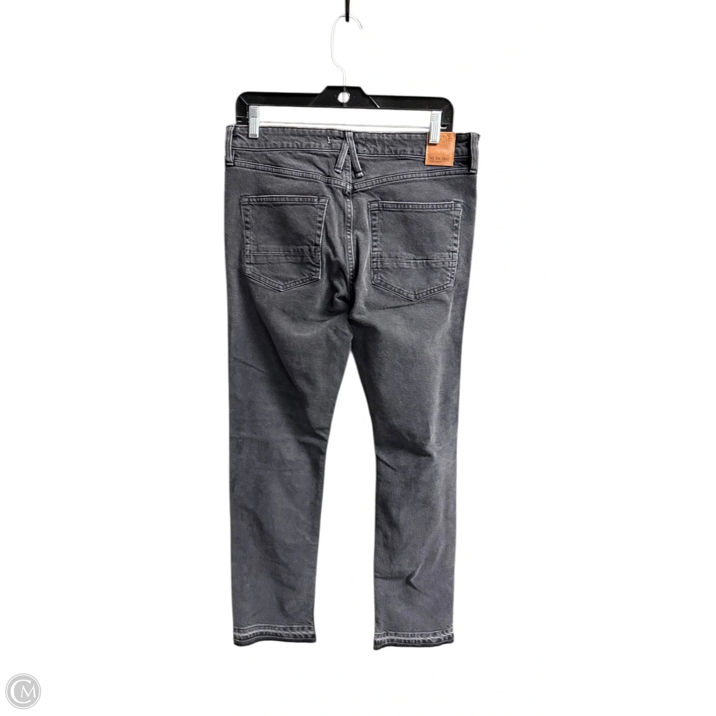 Jeans Straight By We The Free In Black Denim, Size: 6