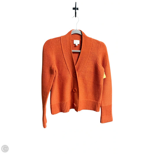 Sweater Cardigan By Cyrus In Orange, Size: Xs