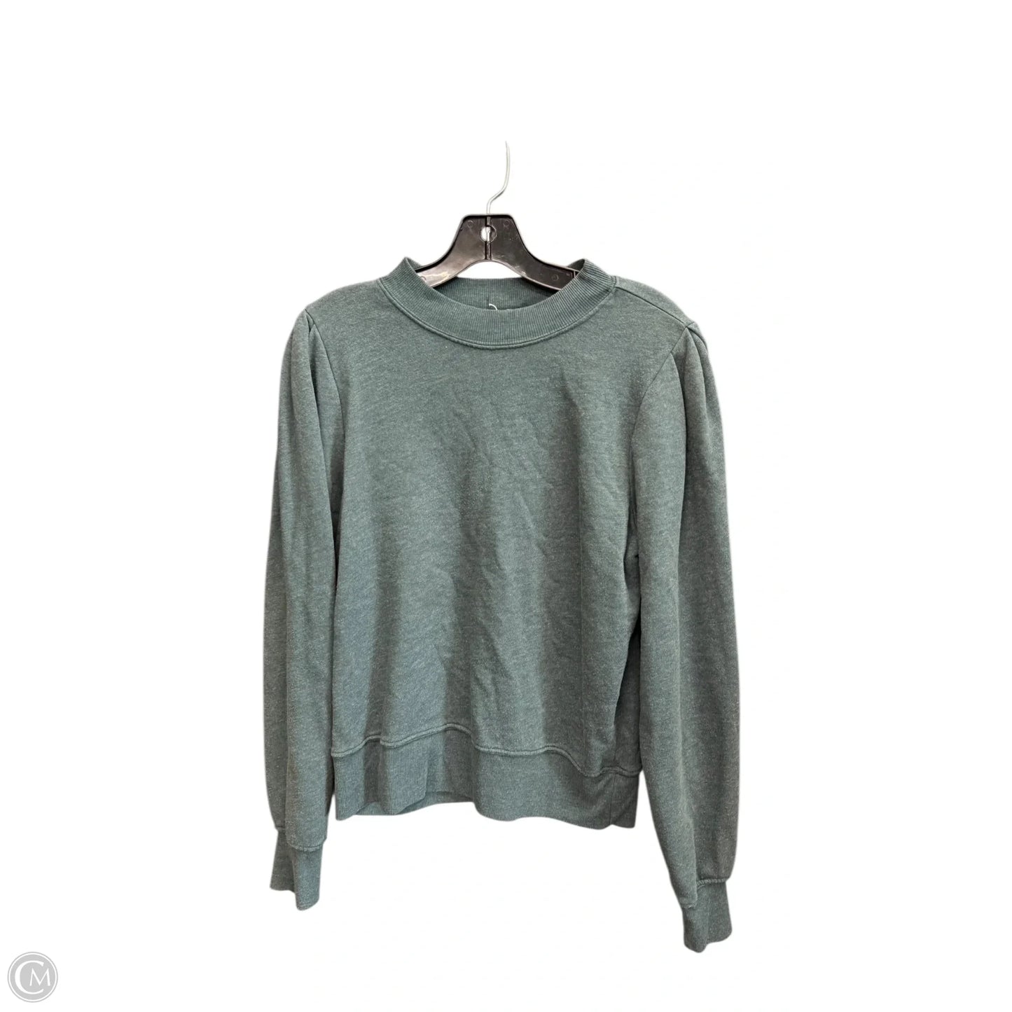 Sweatshirt Crewneck By Michael Stars In Green, Size: M