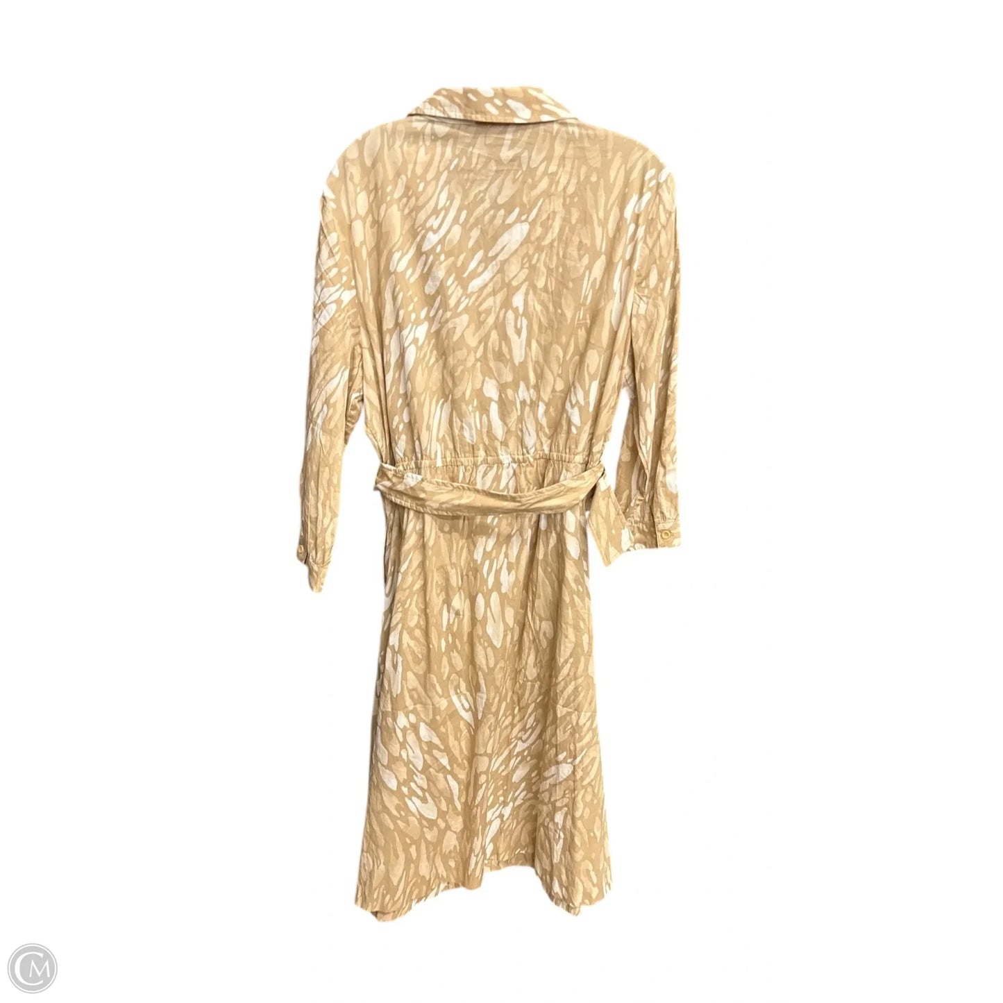 Dress Casual Midi By J Mclaughlin In Animal Print, Size: Xl