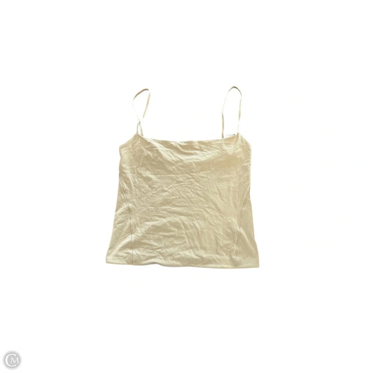 Athletic Tank Top By Lululemon In Cream, Size: S