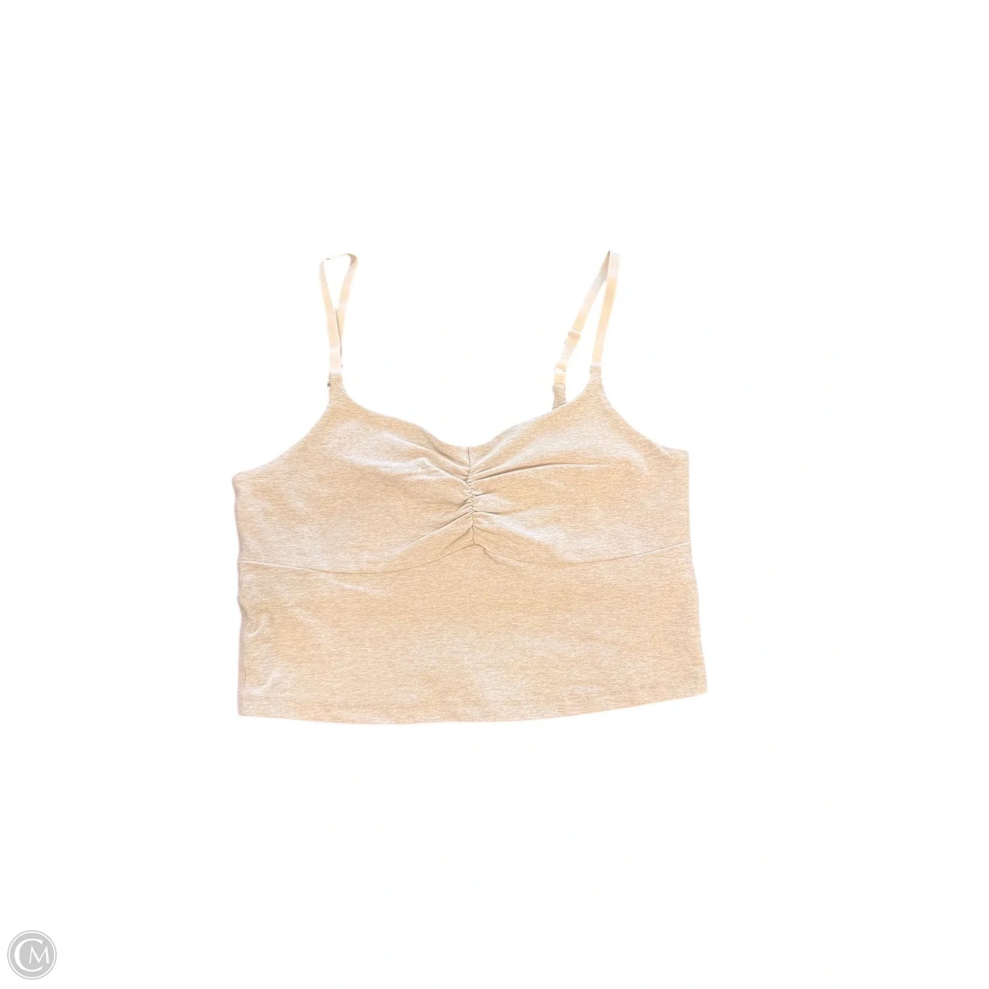 Athletic Bra By Beyond Yoga In Tan, Size: M