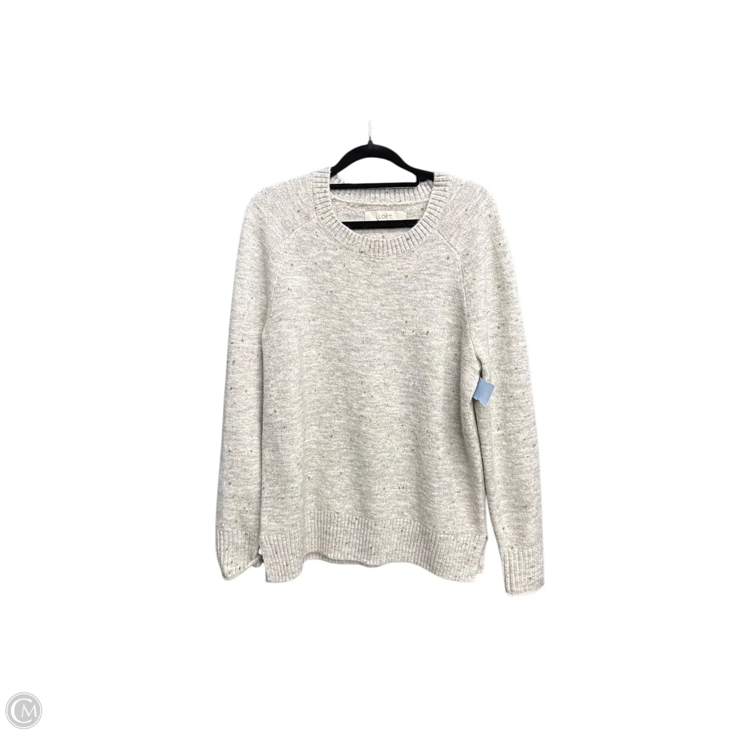 Sweater By Loft In Grey, Size: S