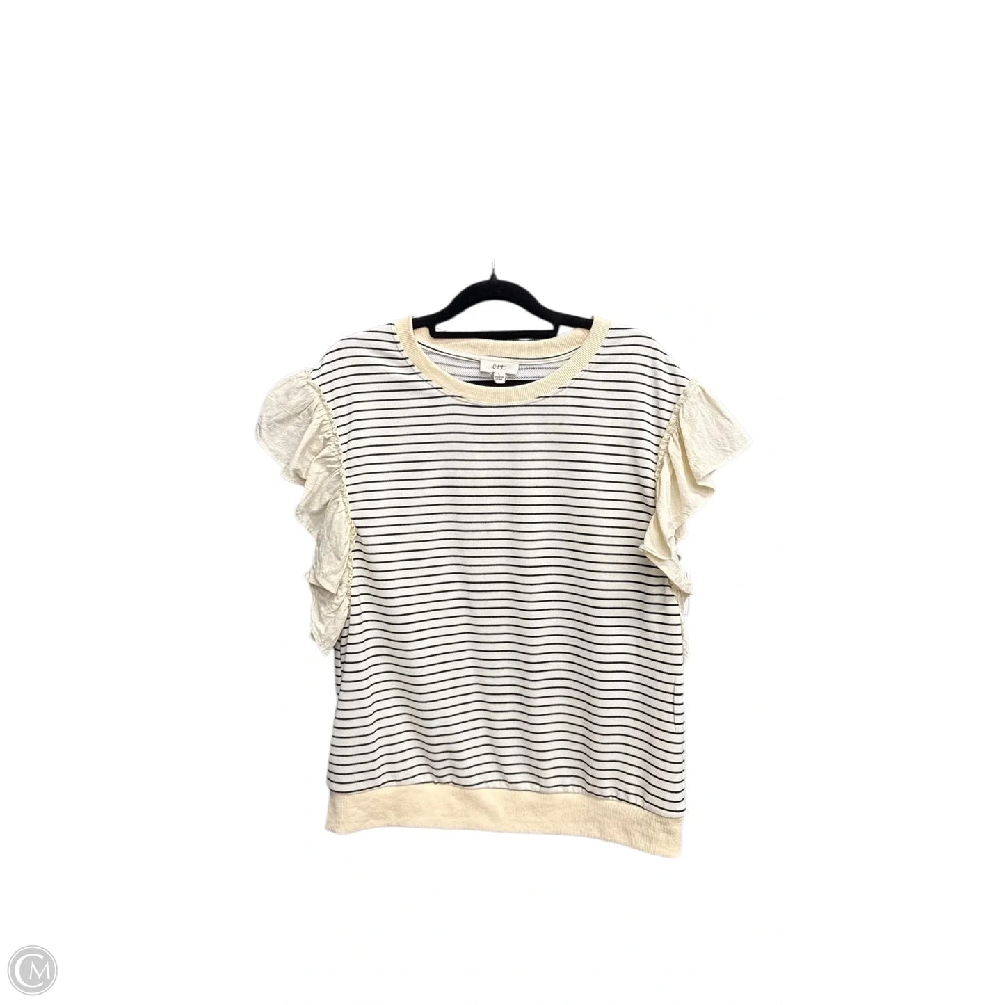 Top Sleeveless By Clothes Mentor In Striped Pattern, Size: L