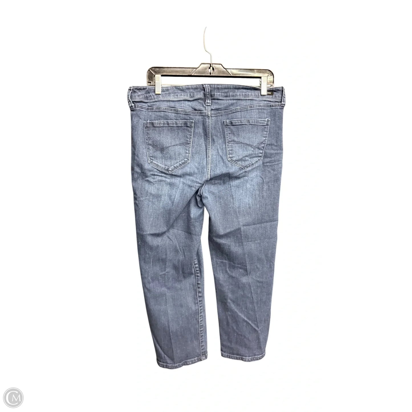 Jeans Skinny By Liverpool In Blue Denim, Size: 14