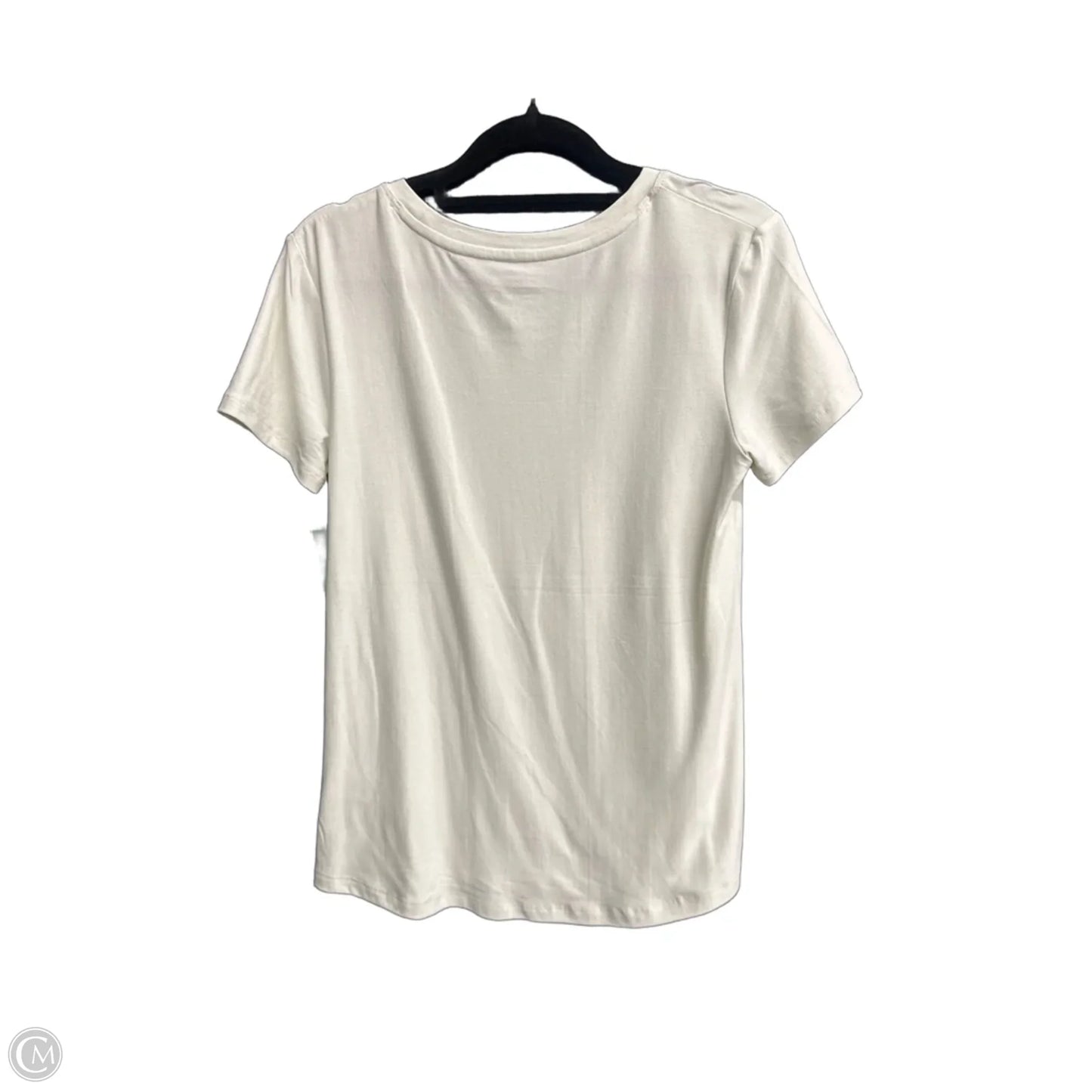 Top Short Sleeve Basic By Jockey In Cream, Size: Xs