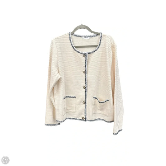 Jacket Other By Clothes Mentor In Cream, Size: Xl